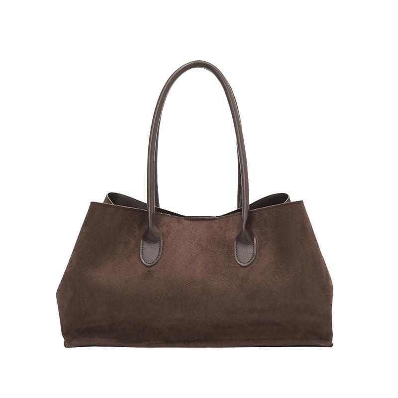 Vintage Matte Underarm Bag For Women With Large Capacity And Magnetic Closure For Daily Use