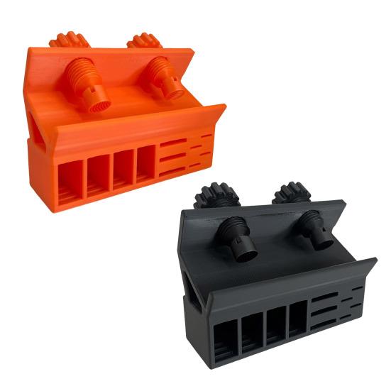 Memory Card Storage Box Monitor Mount Multi-Slots Space Saving 3D