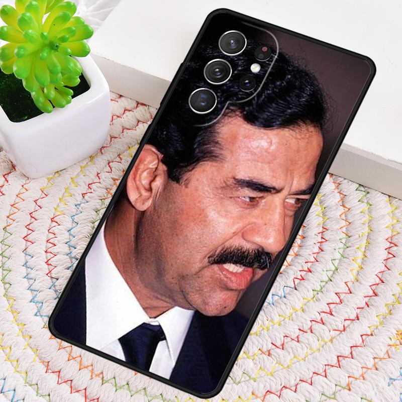 Saddam Hussein Iraq Arabic soft Phone Case For Samsung Galaxy note 10 pro S26 S25 S24 S23 S22 Ultra Plus S21 FE S20 Cover