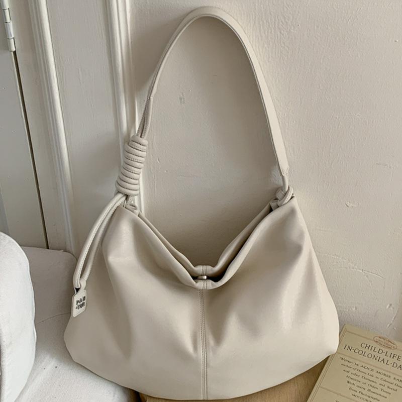 Lazy Style Casual Commuting Shoulder Bag, Large Capacity Tote Bag