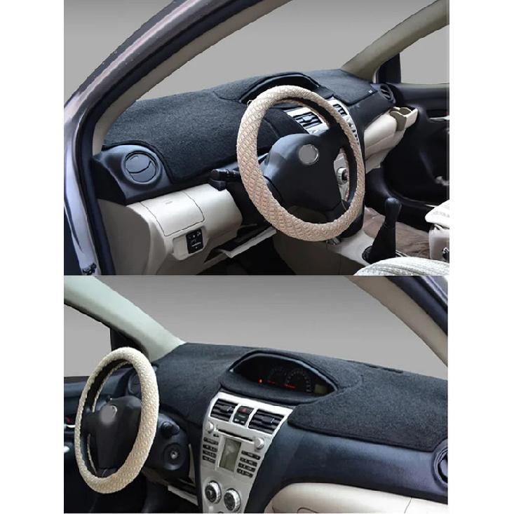 For Toyota Yaris Vios G S J AT NCP92 ZSP92L 2008-2013 Dashmat Dashboard Cover trument Panel Sunscreen Pad Anti-Dirt Ornaments