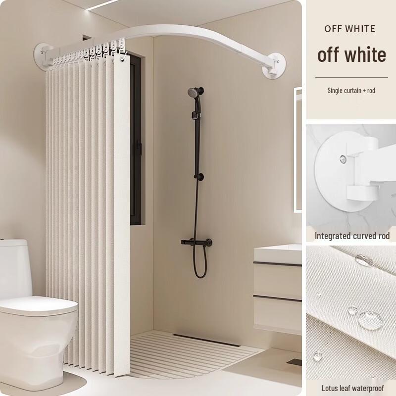 

Изогнутая шторка для душа Handun с карнизом