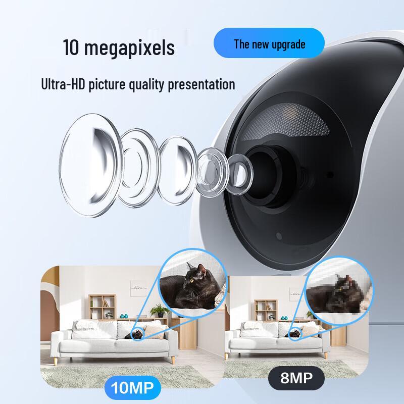 EZVIZ C6C 10MP Smart Home PTZ Wi-Fi Camera CN Plug (adapter Included)