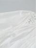 White Moon French Lace Shirt: Wear Alone or Layered! Classic French Style Shirt