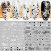 Flowers Nail Stickers Nail Art 10 Sheets Self Adhesive Nail Stickers Deco Ongle Nail Art Design Mani