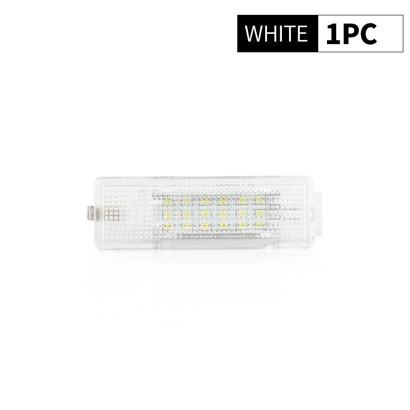 

1PC/2PCS LED White Interior Trunk Light Lamp For VW Beetle A5 Caddy Jetta Golf Mk5/6/7 Passat B6/7/8 Seat Leon Toledo Cordoba