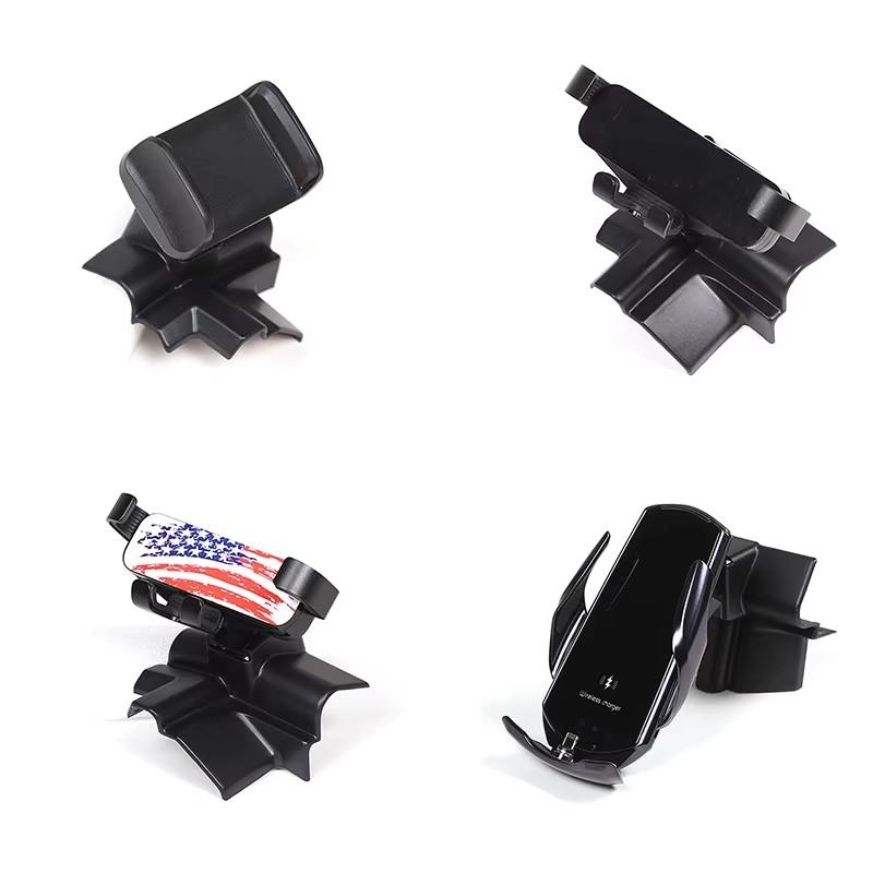 Car Central Control Mobile Phone Bracket GPS Navigation Bracket Seat For Ford Ranger Wildtrak 2015-2026 Car Interior Accessories