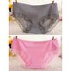 10Pc Women Lace Candy Color Underwear Modal Charcoal Fiber Elasticity Panties 35-45KG