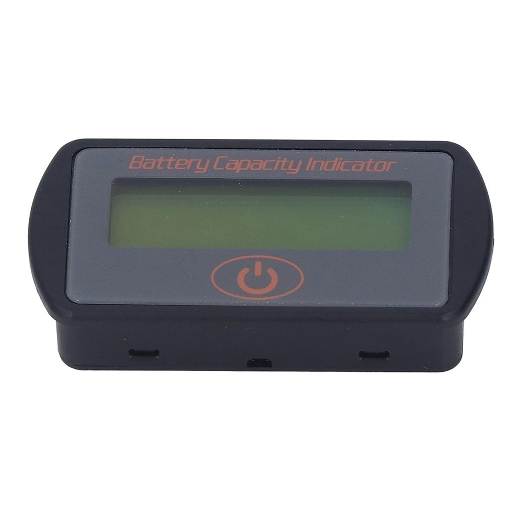 Battery Meter Waterproof Lithium Battery Power Display Panel Capacity Voltage Indicator Monitor for RV Vehicle 2 Series