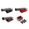 MOC Military Building Blocks Figure Napoleon Wars Soldier Accessories Weapon Cannon Sandbag Army Pirate Mini Brick gift X003 DIY