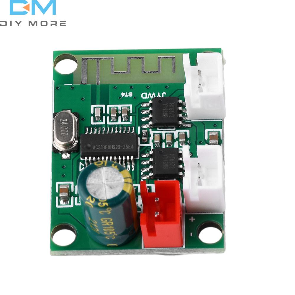 DC 3.3V-5V Bluetooth Audio Power Amplifier Board 4Ohm 3W+3W Two Channel Stereo Bluetooth Audio Module For DIY Bluetooth Audio