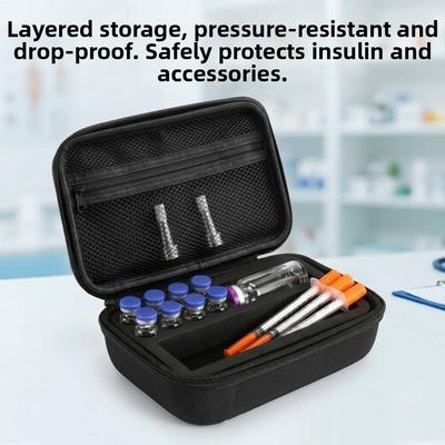 Waterproof Insulin Vial Protector 8/10 Slots Essential Oils Carrying Box  for Home