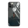 Custodia in vetro temperato per moto da cross e sport per iPhone 12, 11 Pro Max, 13, 12 Mini, Fundas X Xr Xs Max, 8, 7, 6s Plus, Shell Fundas