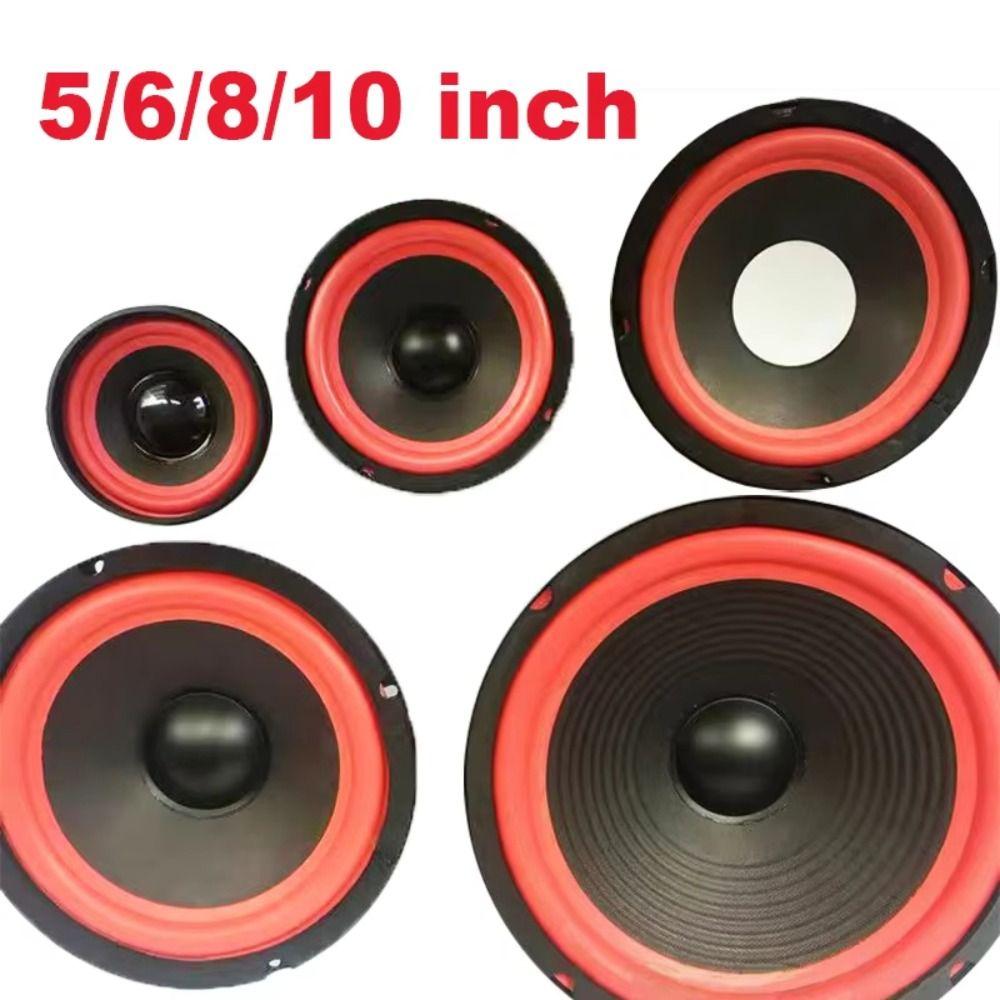 4 Ohms Car Speakers Magnetic Full Range Speaker 5in/6in/8in/10in Subwoofer Loudspeaker  Bookshelves