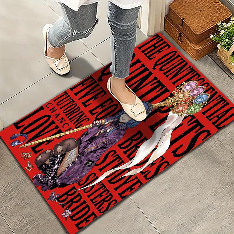Alfombra Alfombrilla de Los Quintillizos Esenciales Para Sala de Estar Dormitorio Hogar Decoración de Sofá Niños Juego Alfombrilla Antideslizante para el Suelo