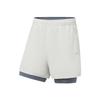 Li Ning Fitness Series Logo Stitching Sports Shorts Men Shorts AKSW245-3