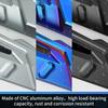 GFARDMOTO Motorcycle Footrest Pedal Passenger Footpeg CNC Aluminum Anti-Slip Rear