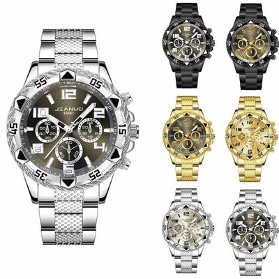 Men's  Luminous Running Alarm Clock Watch