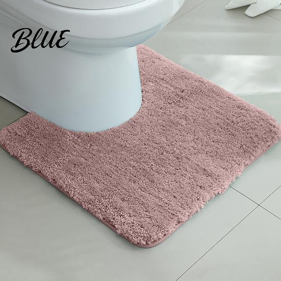 Tappetino Assorbente per Doccia Tappetino da Bagno Traspirante Forma Peluche per WC Lavabile in Lavatrice Antiscivolo