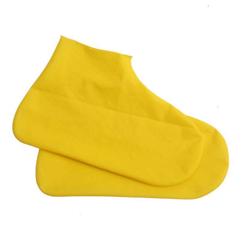 Flexible Latex Rubber Rain Boot Covers - Waterproof, Reusable, and Non-slip for Outdoor Use