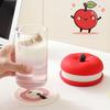 Creative Fruit Shape Coasters Set Anti Scald Anti-fouling Nonslip Cup Mat Novelty Heat Resistant Decorative Placemats Cafe Use