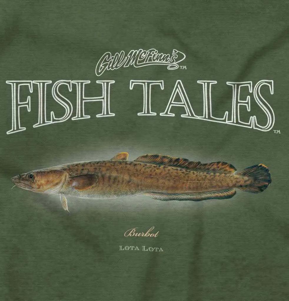 Freshwater Fish Fishing Burbot Fisherman Angler Gift TShirt 100 Cotton ONeck Short Sleeve Summer Casual Mens Tshirt