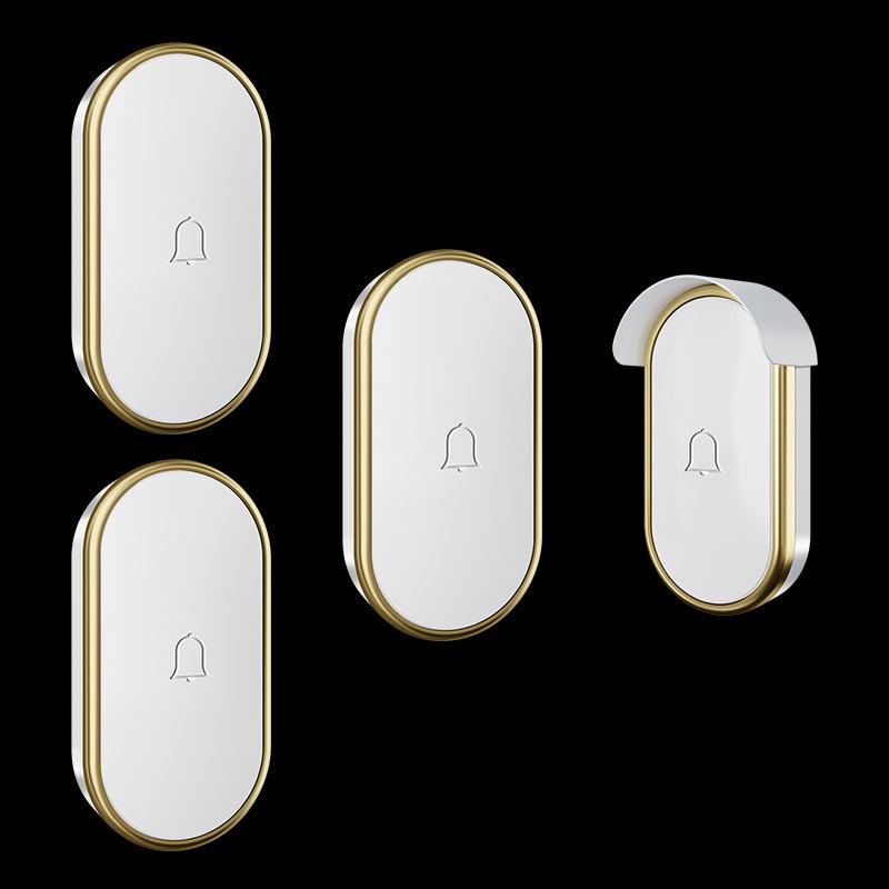 Long-Range Wireless Digital Doorbell: Waterproof, Music-Chime, One-to-Three AC Home System for Cross-Border Use