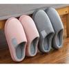 Cotton Slippers, Indoor Anti-slip Shoes, Thick-soled Home Warmth