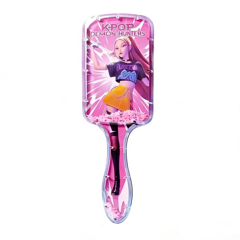 

1 OR 4 PIECES Korean Pop Demon Hunters Comb Animation Design Rumi Mira Zoey Air Cushion Massage Comb Animation Merchandise Student Comb Girl Presents