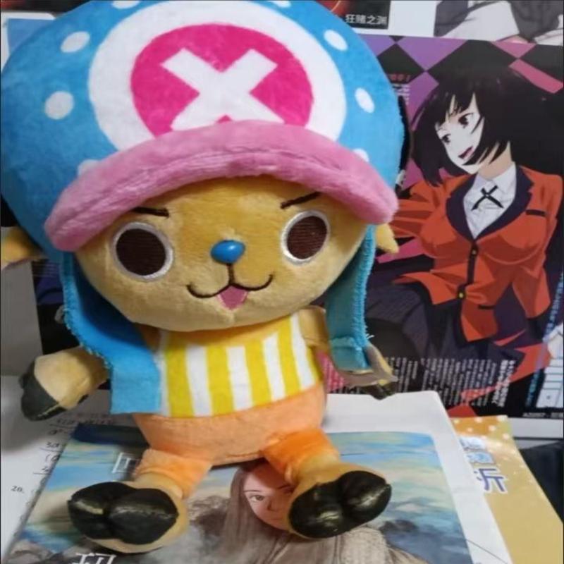 45cm One Piece Luffy Tony Chopper sawbones reindeer Stuffed Plush Toy Car Bed Sofa home decor Ornaments Pillow Doll Girl Gift