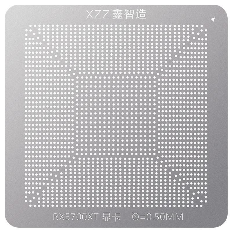 1Pcs XZZ solder ball/solder paste stencil for GTX1650 RX580 RTX4070 RTX3050 RX5700XT GTX1080TI SR2WB Direct heating BGA template