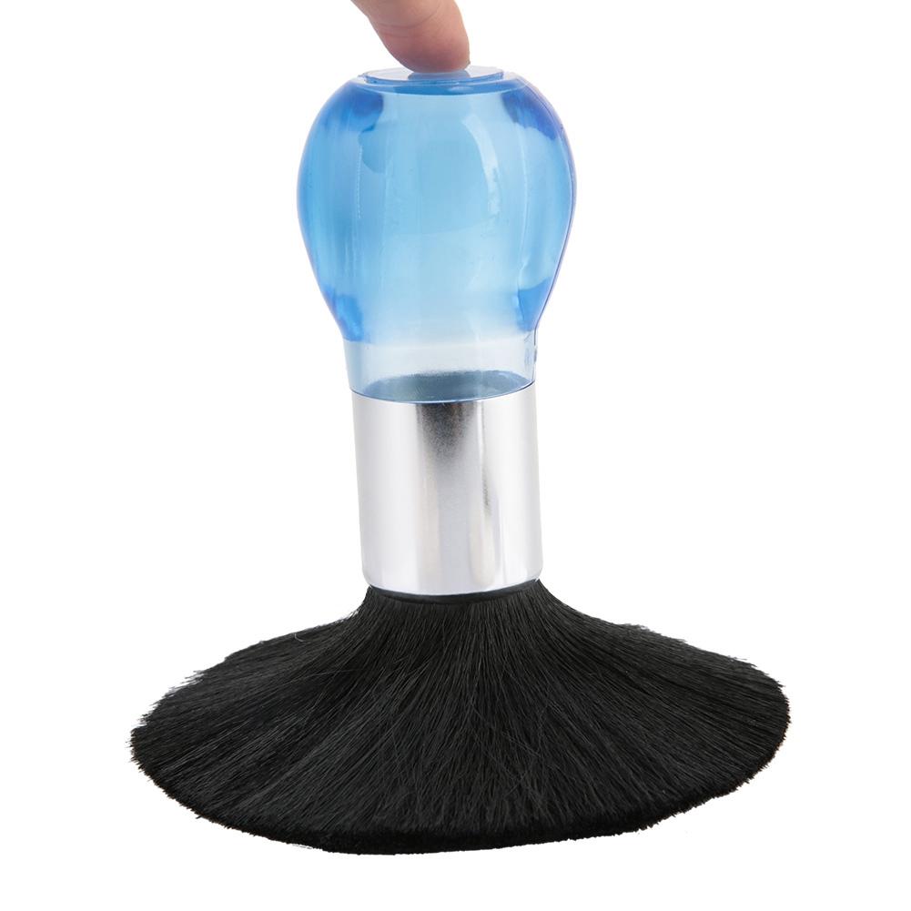 Neck Face Duster Brush Barber Hair Clean Hairbrush Cutting Hairdressing Styling Tool (Pink)