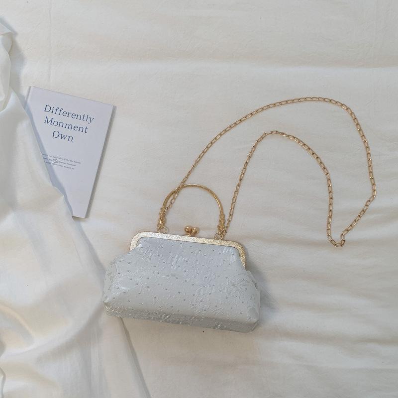 Fashion Chain Lightweight Luxury Retro Simple Shoulder Bag for Casual Use, Crossbody Bag