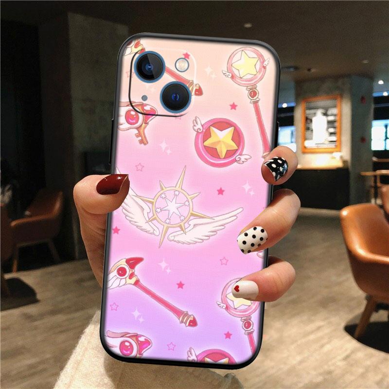 TR7 C-Cardcaptor S-Sakura Shell Phone Case for OPPO A40 A60 A80 A15 A16 A16K A12 A17 A17K A54 A54S A53 A53S A55 A56 A57 A98 F23