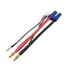 Yiqigou 2 st EC5 Hona Kontakt till 4,0 mm Banan Hane Kontakt med 10 cm 12AWG Silikonkabel