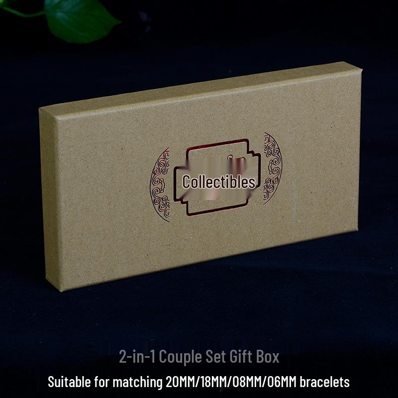 Retro Pearl Gift & Accessory Set with Brocade Gloves and Velvet Pipe Box