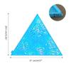 Durable Silicone Mold Triangular Clock Mould Lasers Epoxy Resin Moulds Holographics Jewelry Tool for DIY Enthusiasts
