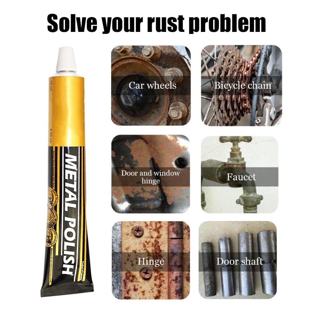 100g/150g Metal Polish Paste Caring Agent for Cars Watch Mirror Wax Grinding Polishing Paste Wax Metalworking Metal Tools