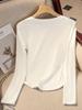 2025 A/W Women's Slim Fit Round Neck Long Sleeve T-Shirt