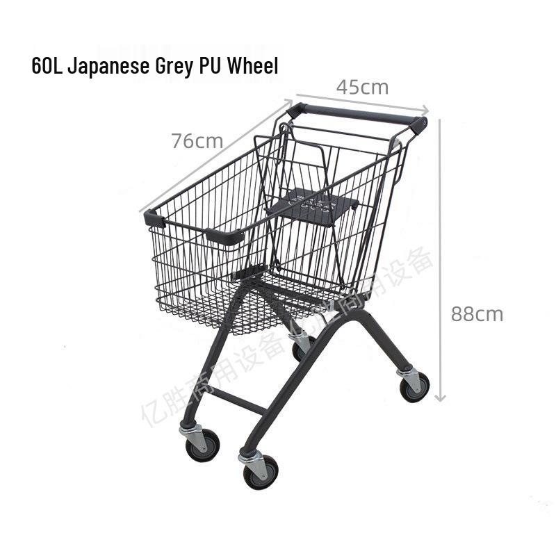 European Shopping Cart for Supermarkets, Malls, and Grocery Stores