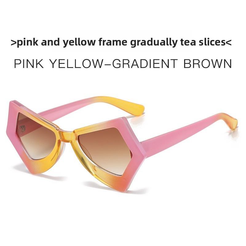 Butterfly Cat Eye Sunglasses With Uv400 Protection For Fashionable Summer Outings
