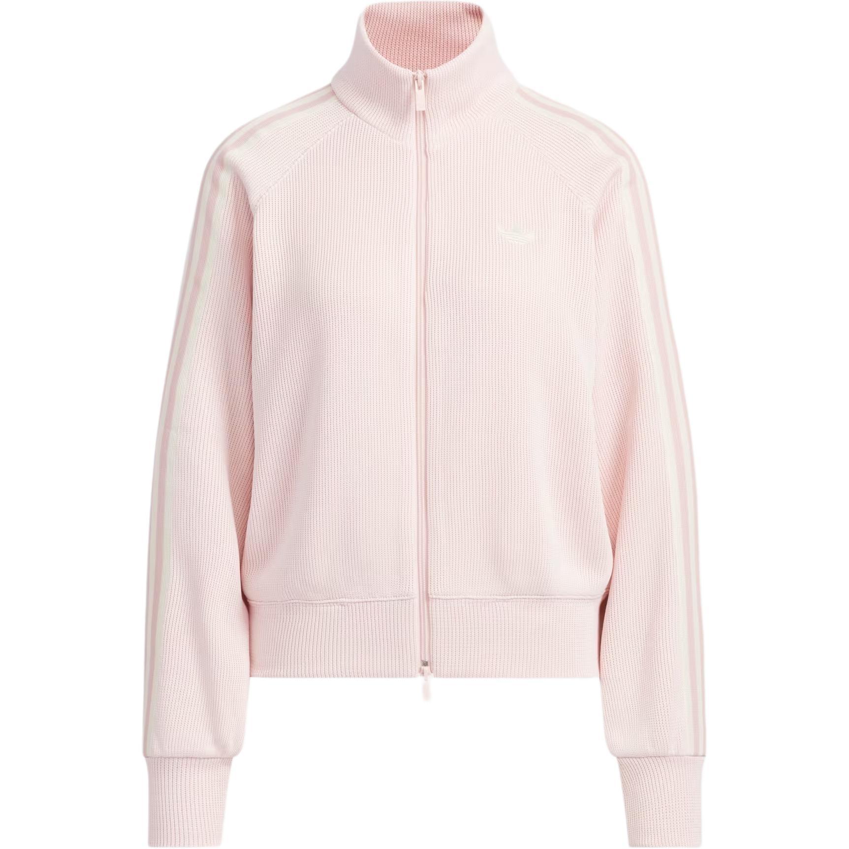 (WMNS) adidas Knit Balloon Track Top Sandy Pink Women s KQ5489 S