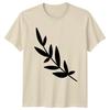 Botanical Plant Leaf Branch T-Shirt Plant Lover Botanical Birthday Gift