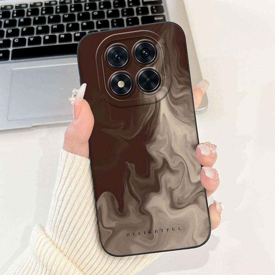 For Xiaomi Redmi Note 14 Pro 5G Case Popular Flower Marble Soft Candy Silicone Phone Back Cover For Redmi Note 14 Pro Plus Funda