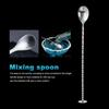 700ml Stainless Steel Cocktail Set Boston Shaker Mixer Drink Making Tool Kit 11pcs for Home Bar Use Black+Silver