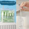 5/9pcs Soft Travel Empty Bottle Set Refillable Lotion Container Hot Refillable Bottle  Travel