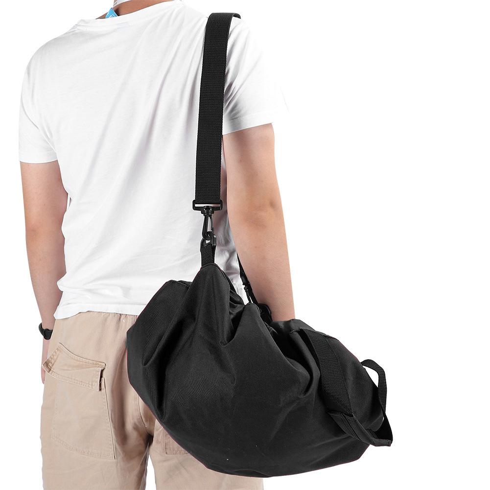 Oxford Kumaşı Neopren Elbise Değiştirme Matı Sörf Plaj Pedi Omuz Askılı Taşıma Kuru Çanta(Siyah)