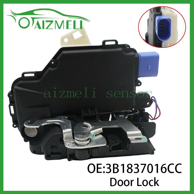 3B1837016CC 3B1837016BC Front Right Door Lock Auto Lock For Seat Cordoba Ibiza Skoda Fabia Superb Volkswagen VW 6QD837016C