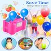 Balloon Pump Electric, Portable Automatic Dual Nozzle Inflator 110V 600W for Birthday Gender Reveal Balloons Party Decor