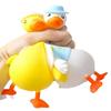 New Duck Shape Slow Rising Cartoon Squeeze Toy TPR Slow Rebound Stress Relief Ball - Reusable Soft Toy for Adults And Children